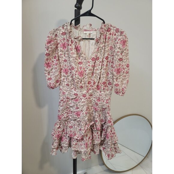 Anna Cate Dresses & Skirts - Anna Cate Womens Floral Maxi Sundress Sleeveless Zip Cotton Size M Multicolor